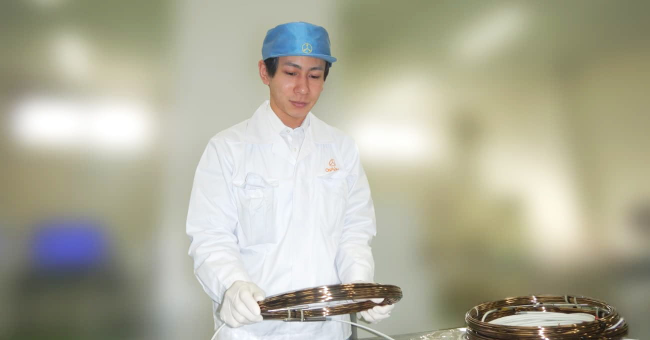 岩岡工場 品質管理(ヒータ) Tさん