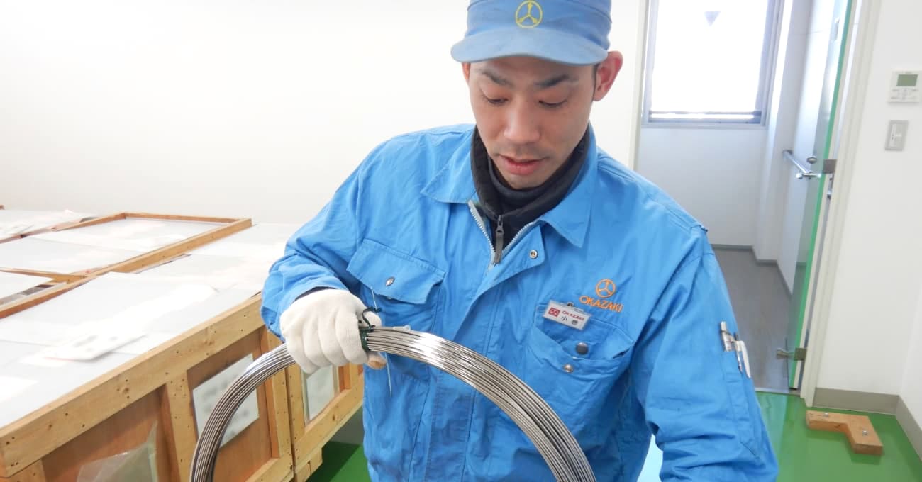岩岡工場 製造(MIケーブル) Rさん